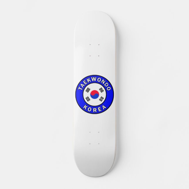 Skateboard Taekwondo (Recto)