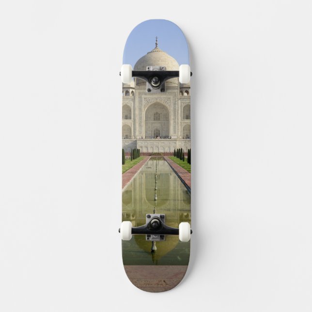 Skateboard Taj Mahal, Agra, Uttar Pradesh, Inde, (Recto)