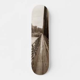 Skateboard Talkeetna Railroad Bridge