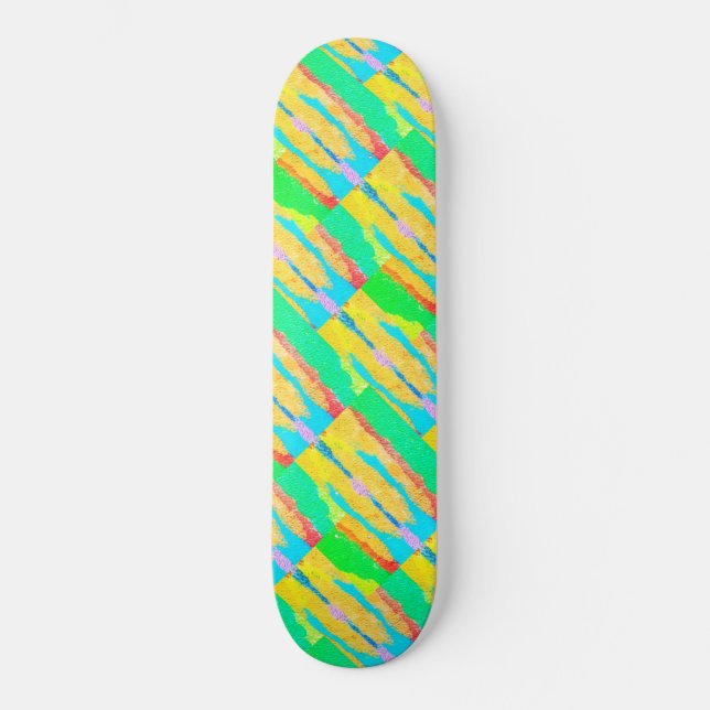 Skateboard Tapis et chiffons Art pur abstrait suprême (Recto)