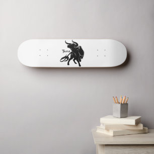 Skateboard Taurus puissant le Zodiaque Bull