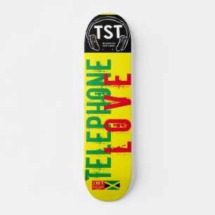 Skateboard TÉLÉPHONE LOVE Skateboard, pont 7 ¾"