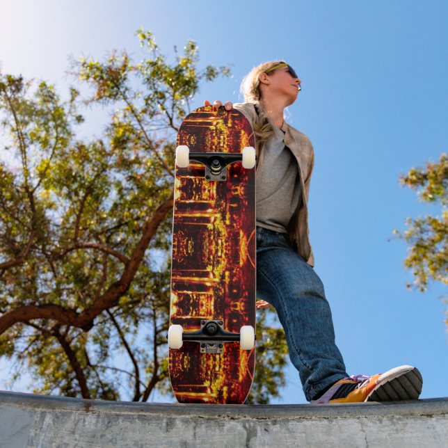 Skateboard Temple de feu (Extérieur 1)