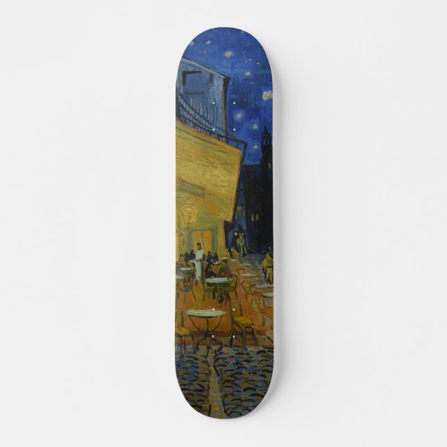Skateboard Terrasse Café Van Gogh Le Soir (Devant)