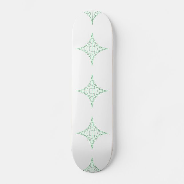 Skateboard Terre (verte) (Recto)