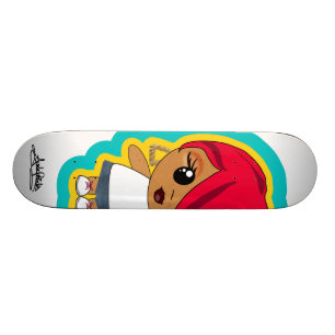 SKATEBOARD TÊTE DE ROUGE DE MATILDA