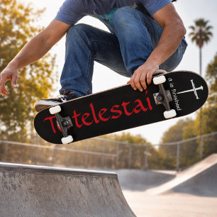 Skateboard Tetelestai Trois Clous Chrétien 
