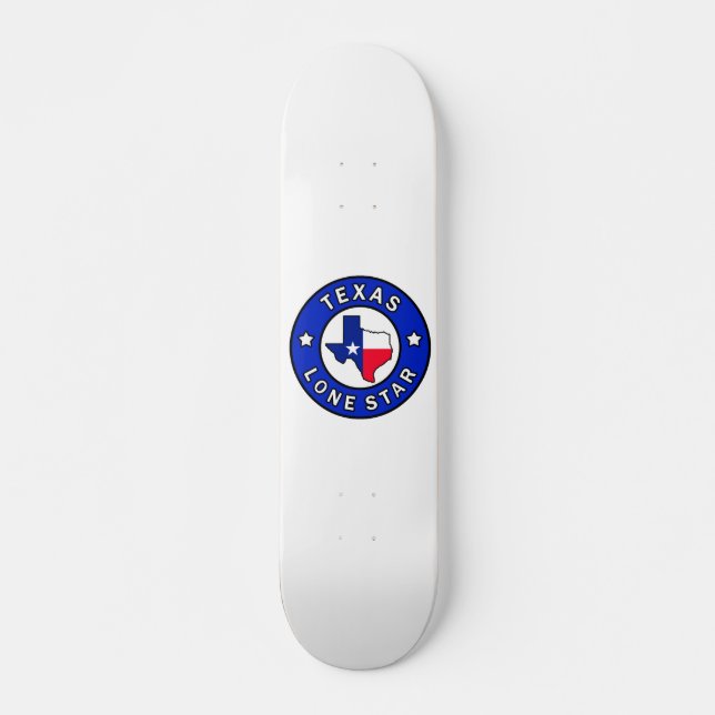 Skateboard Texas Lone Star (Devant)