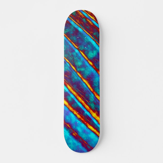 Skateboard Texture Abstraite très unique (Devant)
