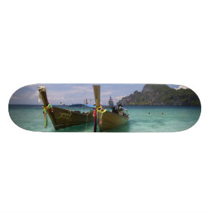 Skateboard Thaïlande, île Phi Phi Don, plage de Yong Kasem