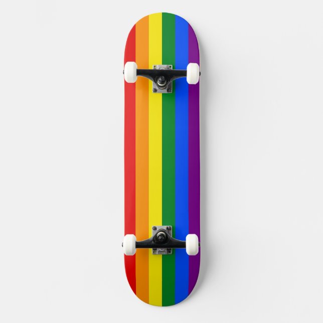 Skateboard The Colors of the rainbow (Recto)