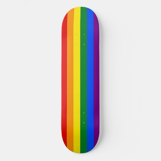 Skateboard The Colors of the rainbow (Recto)