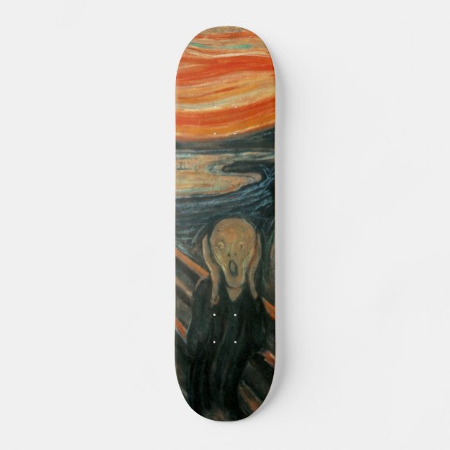 Skateboard The Scream - Edvard Munch (Recto)