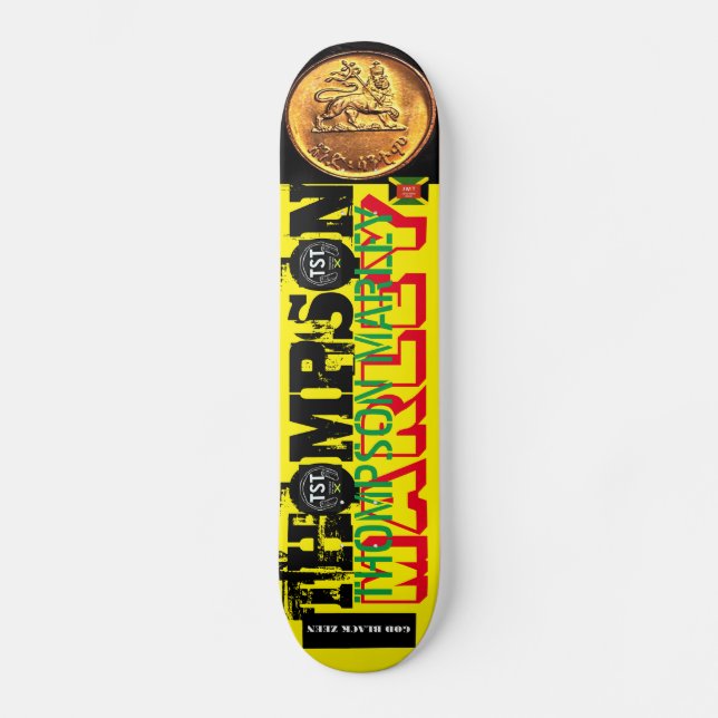 Skateboard THOMPSON MARLEY Patinage OFFICIEL (Recto)
