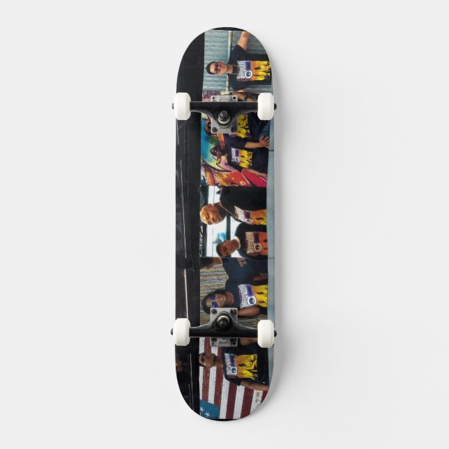 SKATEBOARD THOMPSON SPIN TWINS (VISITE OFFICIELLE DU MARCHAND (Recto)