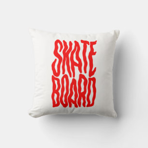 Skateboard Throw Pillow