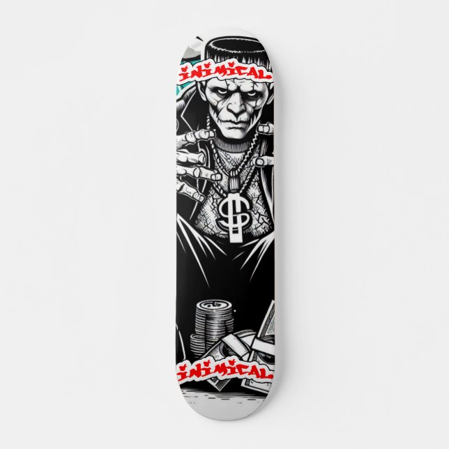 Skateboard Thug Franky inimical (Devant)