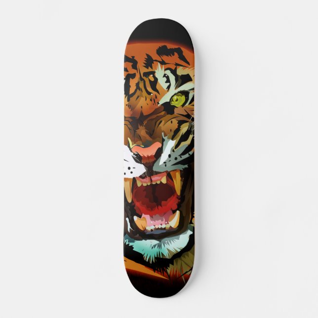 Skateboard Tiger (Recto)