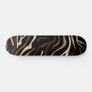 Skateboard Tiger Color Pattern Animal