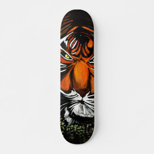 Skateboard Tiger Stare