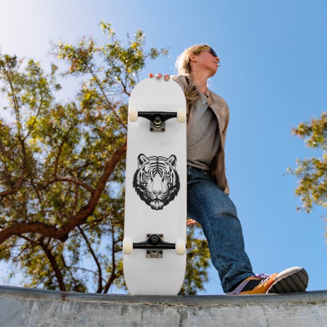 Skateboard Tigre (Extérieur 1)