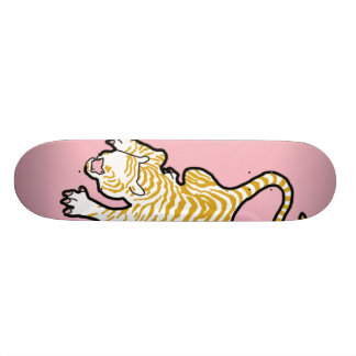 Skateboard Tigre : D'or