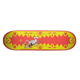 Skateboard Tigre jaune