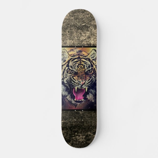 Skateboard Tigre torride (Recto)