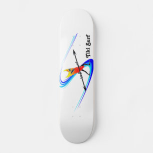 Skateboard Tiki Surfer