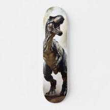 Skateboard Tiranosaur Aggressive Predator