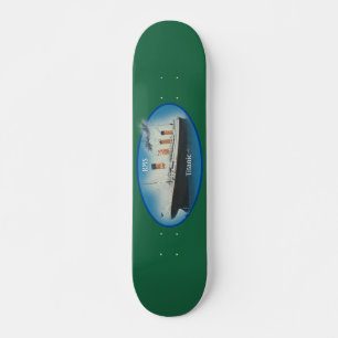 Skateboard Titanic Green Maritime White Star Line Ship