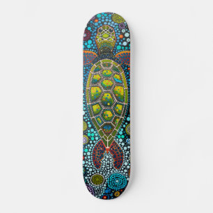 Skateboard Tortue de mer verte - Autochtone - Planche de plan