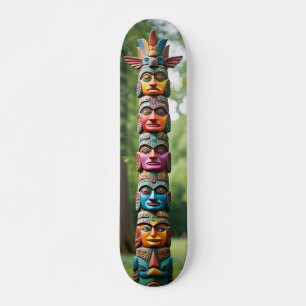 Skateboard Totem