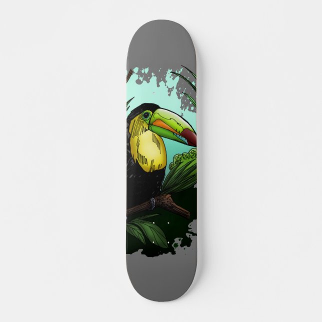 Skateboard Toucan (Devant)
