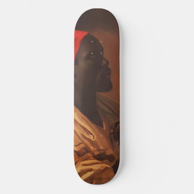 Skateboard Toussaint L'Ouverture par George DeBaptiste (1870) (Recto)