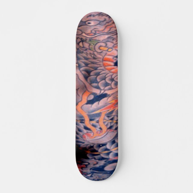 Skateboard Traditional Japanese Tattoo (Devant)