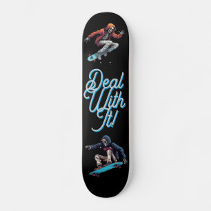 Skateboard Traiter Avec Elle