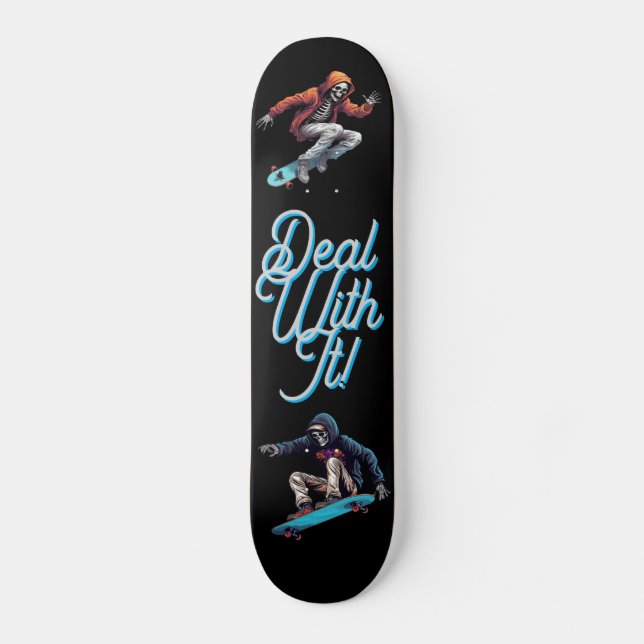 Skateboard Traiter Avec Elle (Recto)