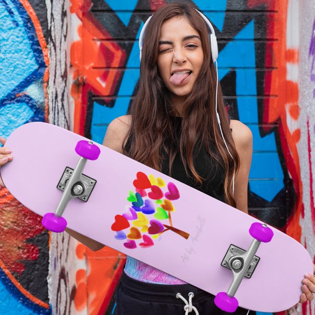 Skateboard Transformez l'illustration ou le dessin de votre e (Créateur téléchargé)