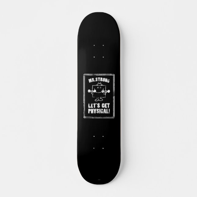 Skateboard Travailler Avec M. Strong (Devant)