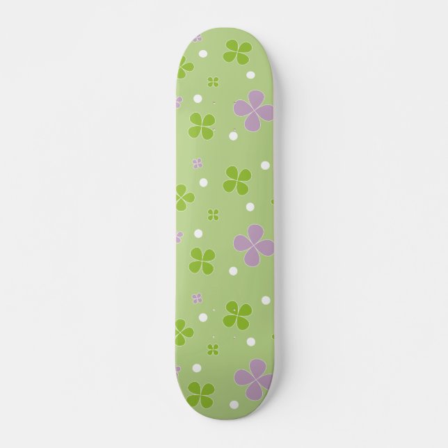 Skateboard Trèfle (Devant)