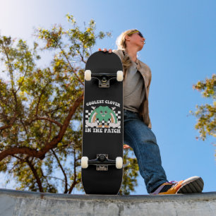 Skateboard Trèfle le plus cool du patch St Patrick's Day
