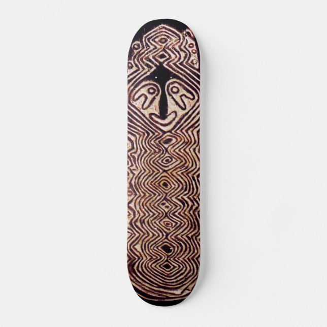 Skateboard Tribal Shield (Recto)