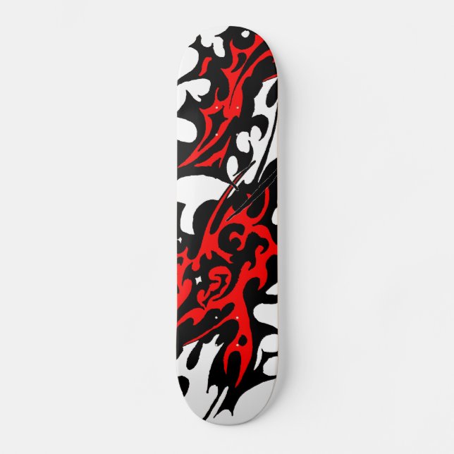 Skateboard Tribal Tattoo Blades (Recto)