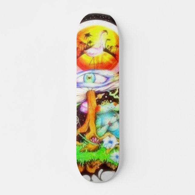 Skateboard trippy (Devant)