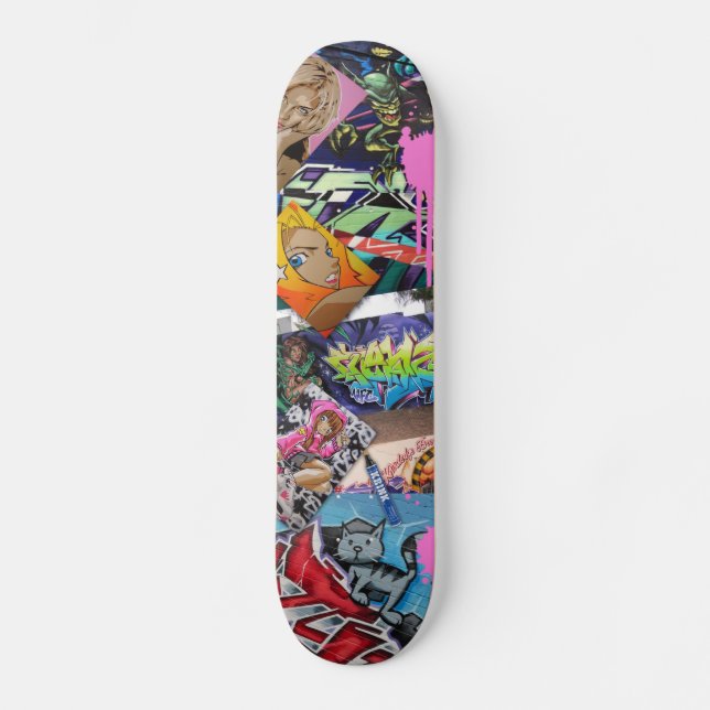 Skateboard triptyque 1 de teazer (Recto)