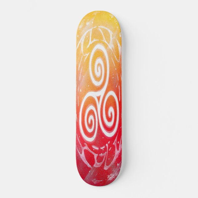 Skateboard Triskel (Recto)