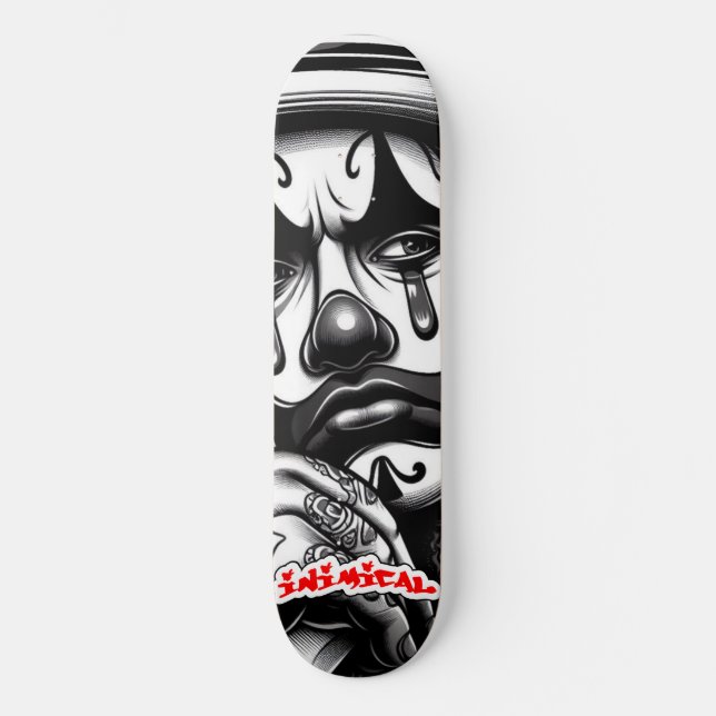 Skateboard Triste pendant des heures (Recto)