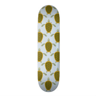 Skateboard Troupeau de motif de tortues de mer