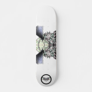 Skateboard Turtle Chimera aux couleurs pastel